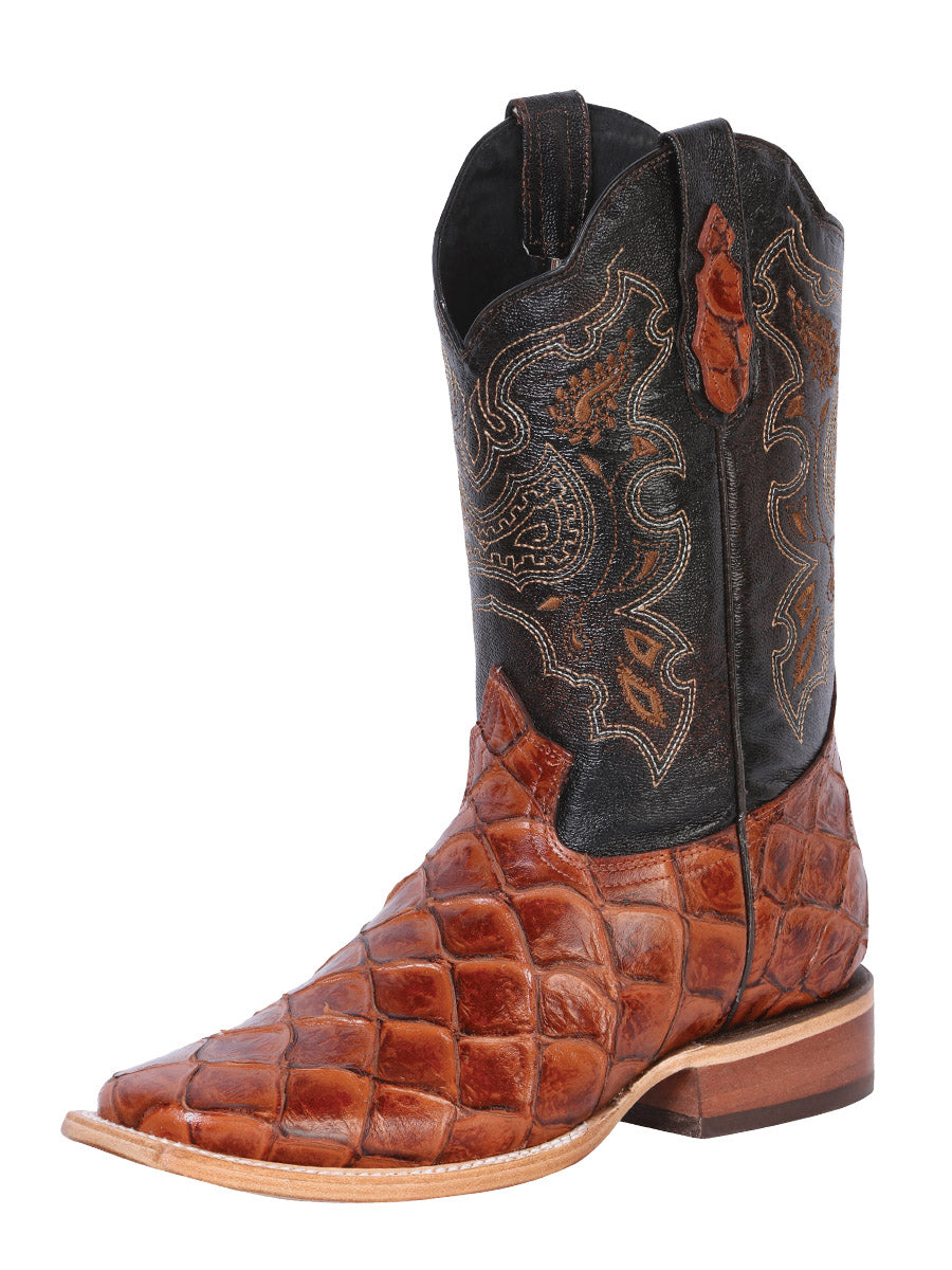 El General Rodeo Boot - Imitación Pirarucu - Cognac 41793