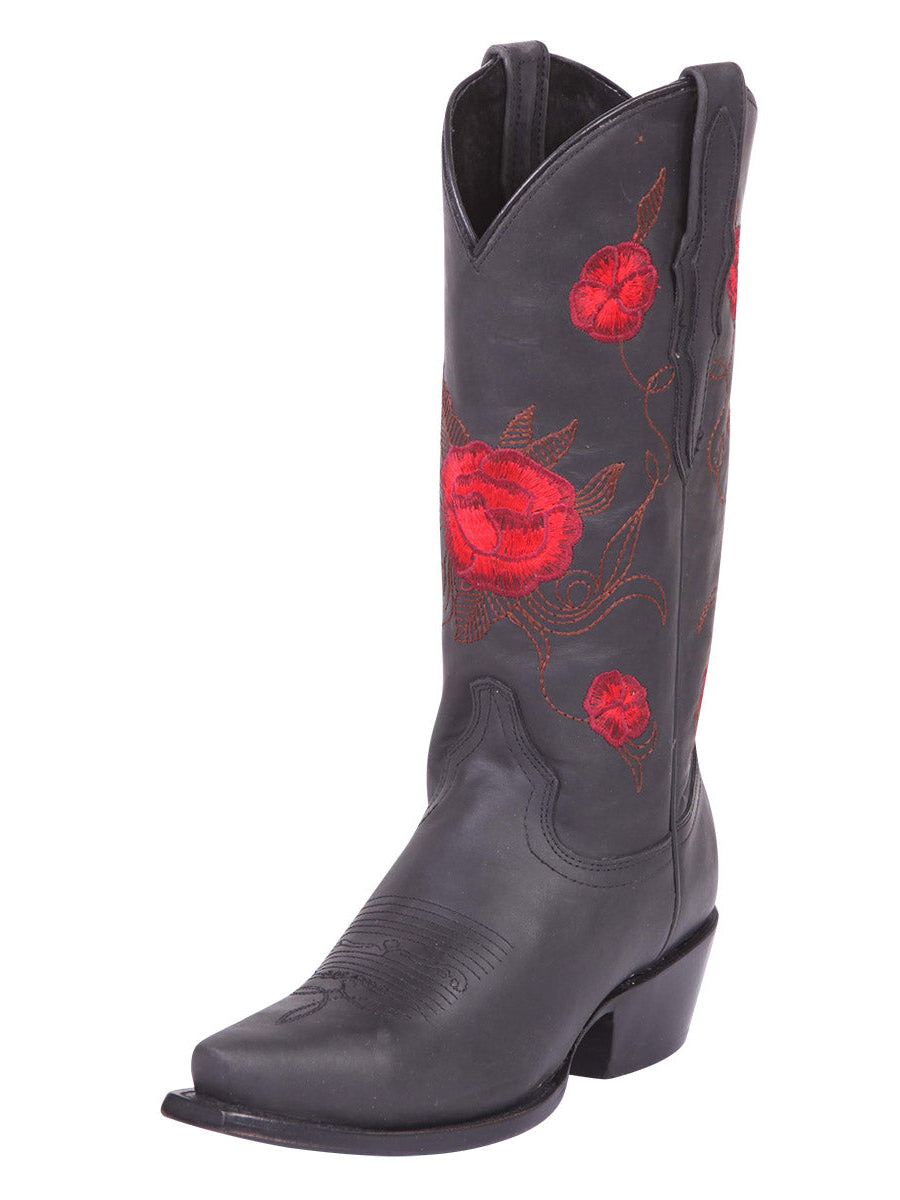 El General Womens Rodeo Boot  - Crazy Black 41908