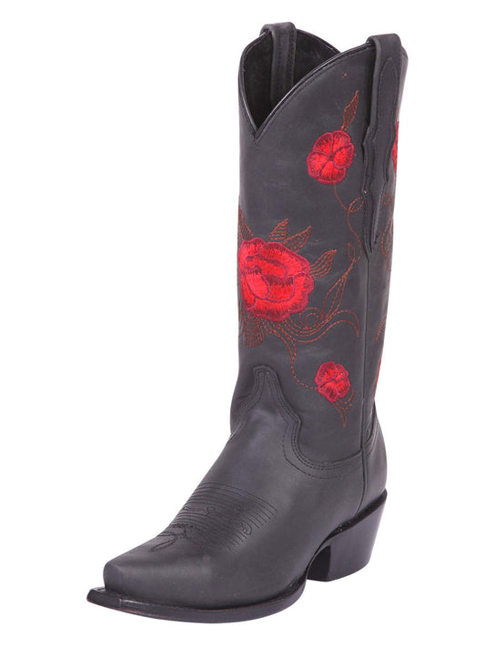 El General Womens Rodeo Boot  - Crazy Black 41908