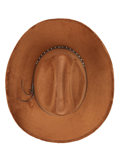 El General Suede Western Kids Hat Tabacco 44244