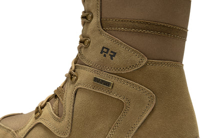 ROCKROOSTER Colmar Coyote 8 inch Suede Leather Waterproof Tactical & Military Boots AB520